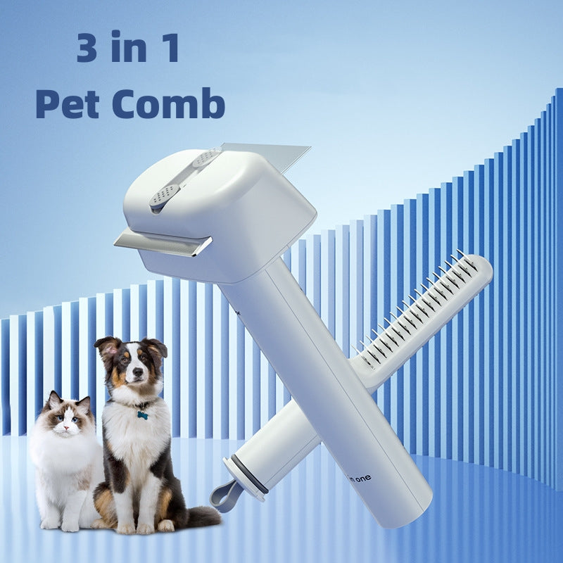 3 in 1 Unknotting Pet Hair Comb